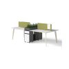 CỤM BÀN LÀM VIỆC CHÂN SẮT 4 CHỖ 1910B24-2H - Hình ảnh 2